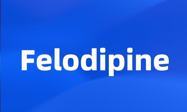 Felodipine