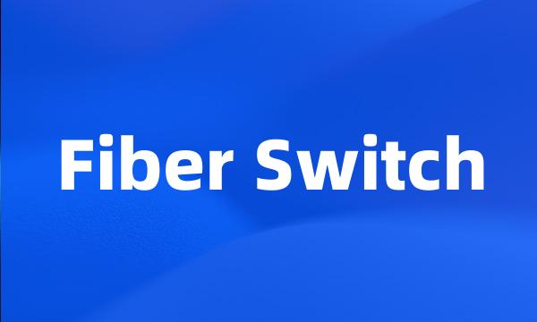 Fiber Switch