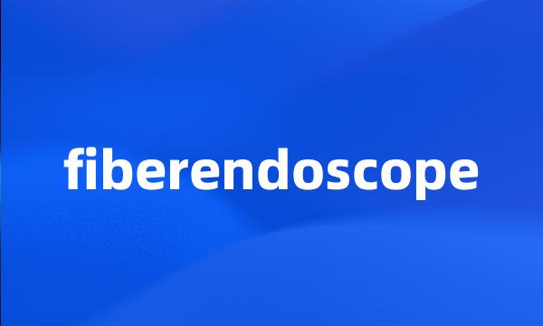 fiberendoscope