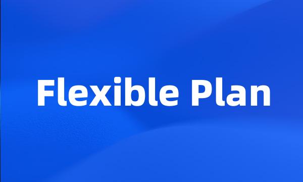 Flexible Plan