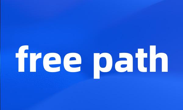 free path