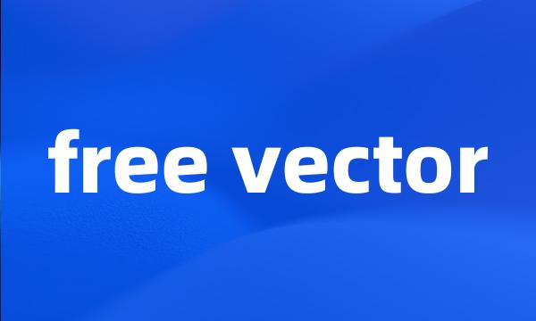 free vector