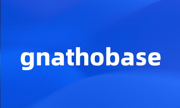 gnathobase