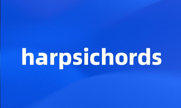 harpsichords