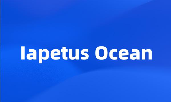 Iapetus Ocean