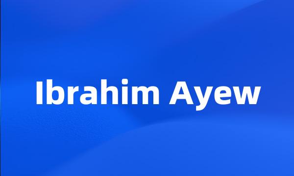 Ibrahim Ayew