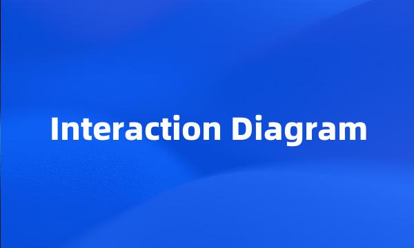 Interaction Diagram