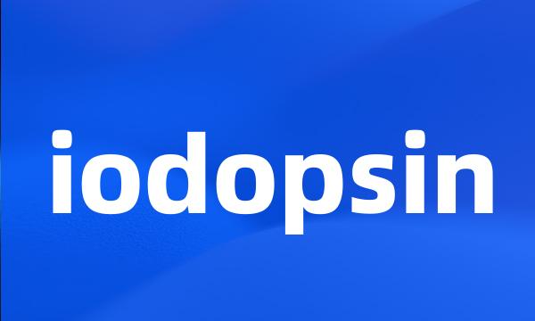 iodopsin