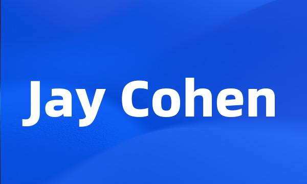 Jay Cohen