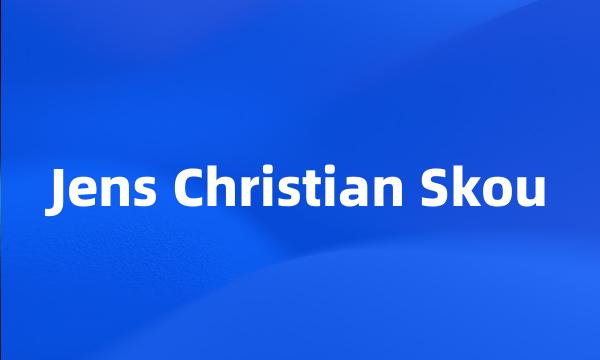 Jens Christian Skou