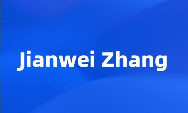 Jianwei Zhang