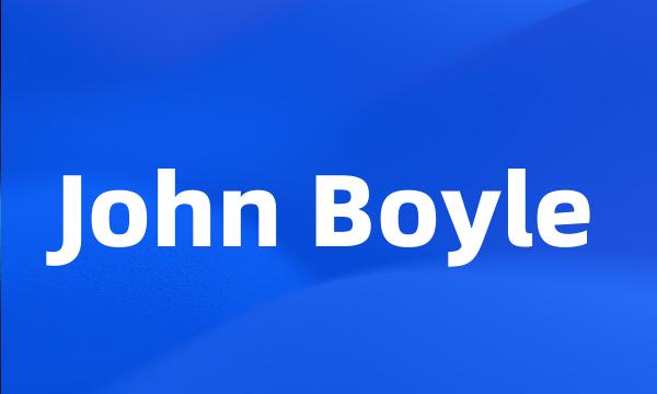 John Boyle