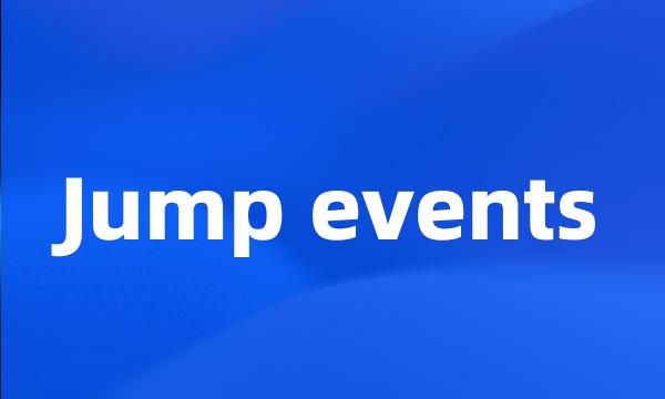 Jump events