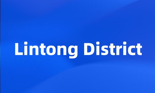 Lintong District