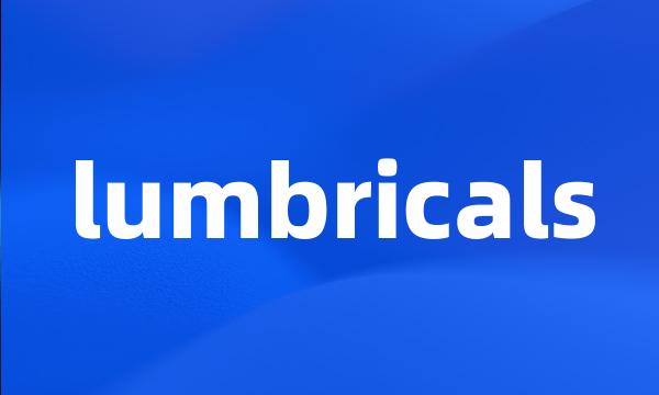 lumbricals