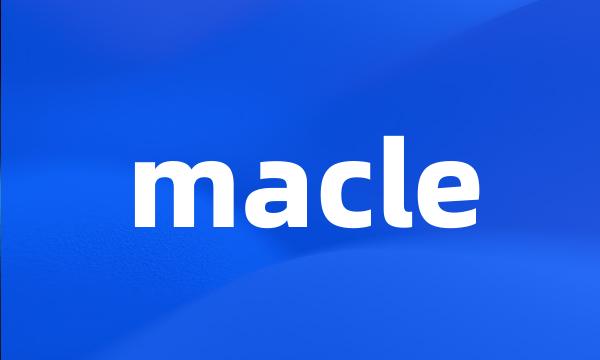 macle