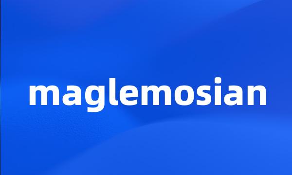 maglemosian