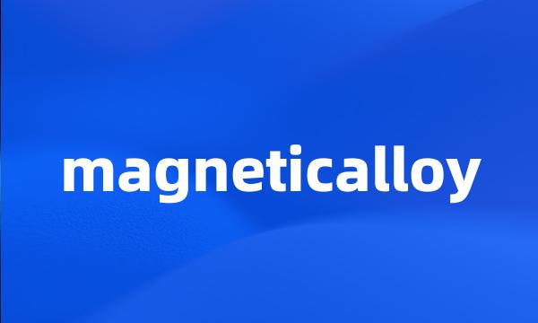 magneticalloy