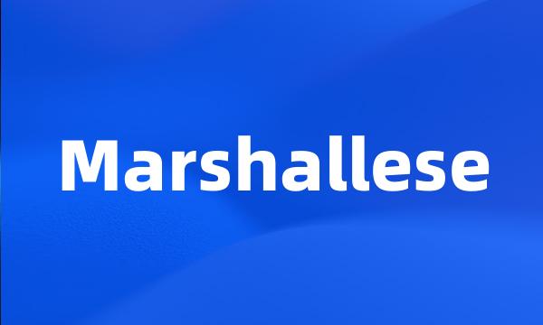 Marshallese