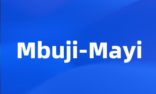 Mbuji-Mayi