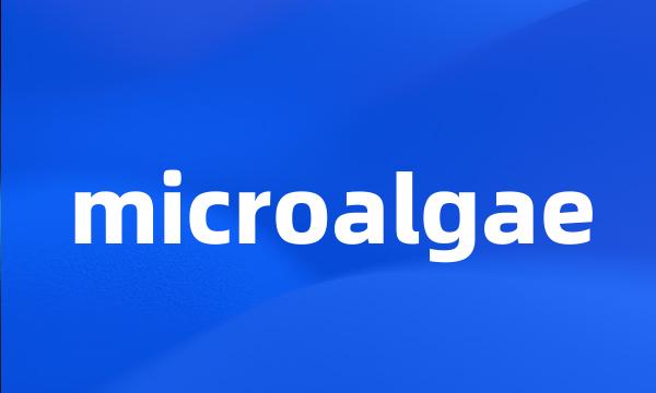 microalgae