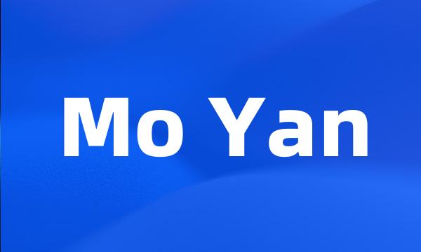 Mo Yan