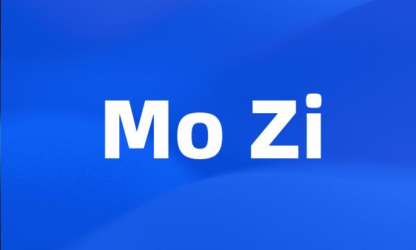 Mo Zi