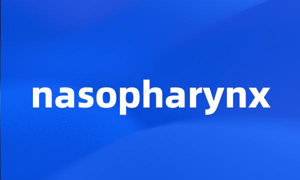 nasopharynx