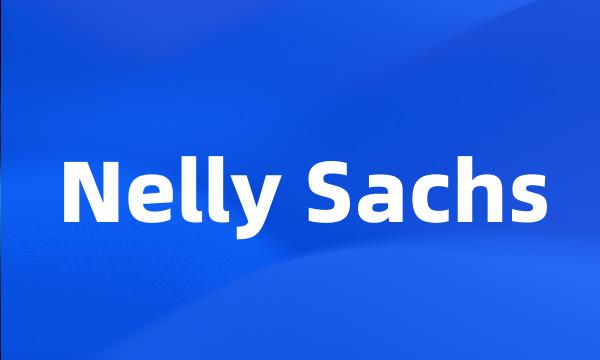 Nelly Sachs