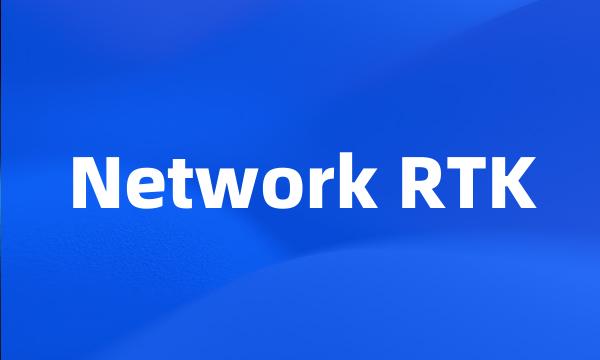 Network RTK