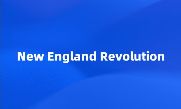 New England Revolution