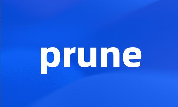 prune