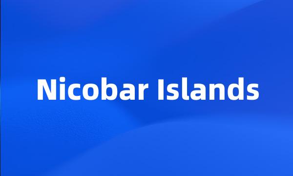 Nicobar Islands