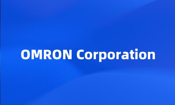 OMRON Corporation