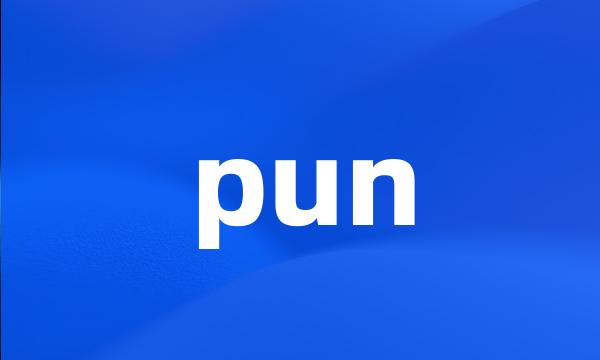 pun