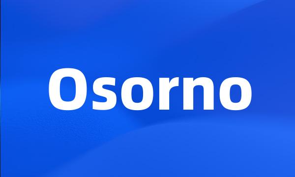 Osorno