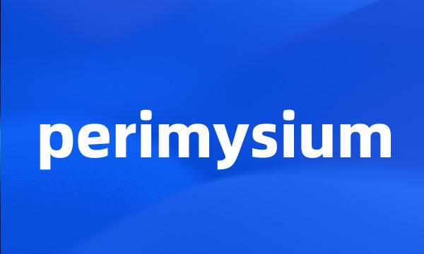 perimysium