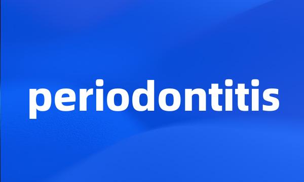 periodontitis