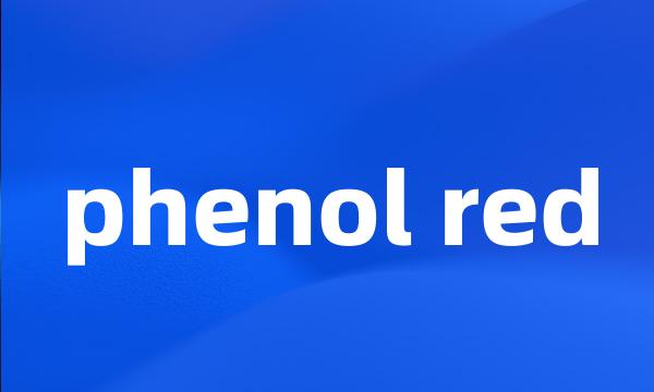 phenol red