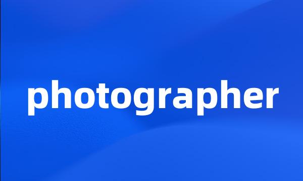 photographer