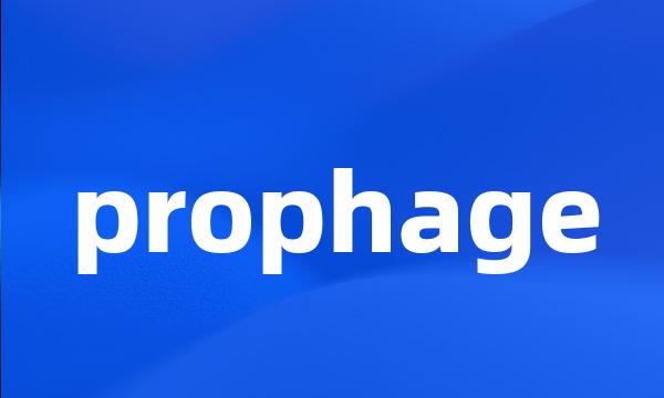 prophage