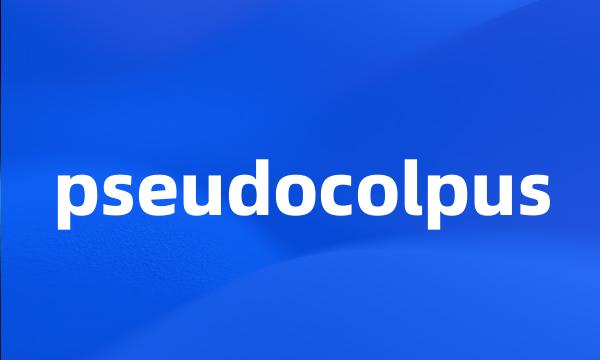 pseudocolpus