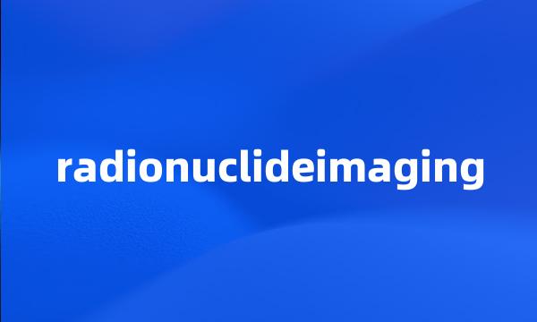 radionuclideimaging