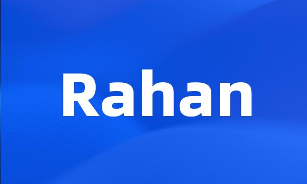 Rahan