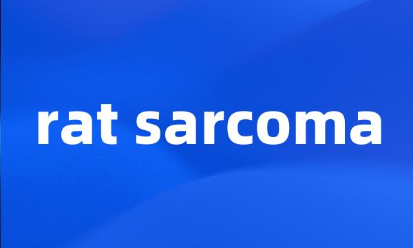 rat sarcoma