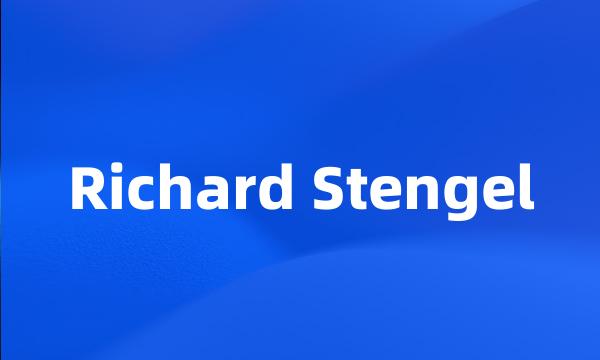 Richard Stengel