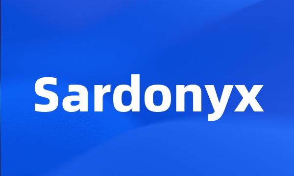 Sardonyx