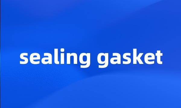 sealing gasket