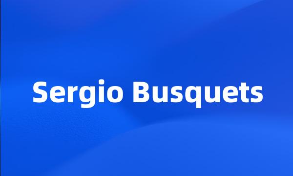 Sergio Busquets