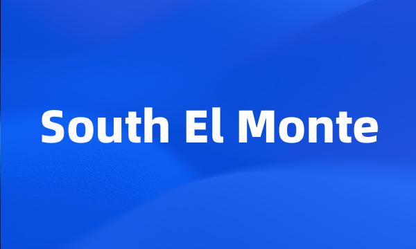 South El Monte